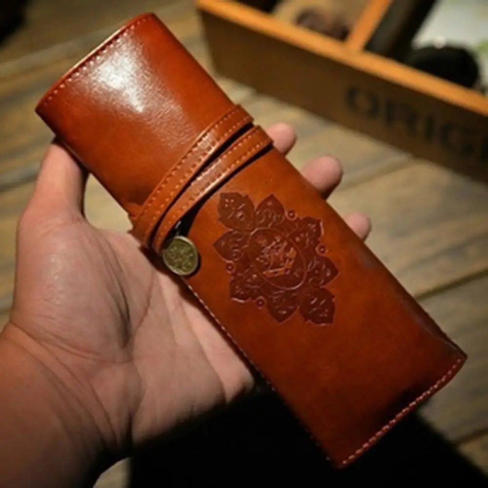 1 шт. стиль Новинка В стиле ретро Винтаж Стиль рулон из искусственной кожи