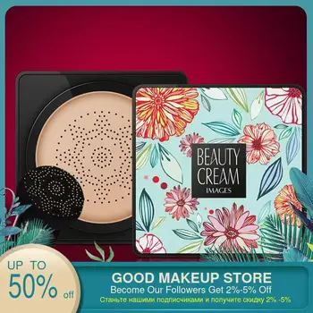 

1PCS BB Air Cushion Foundation Mushroom Head CC Cream Concealer Whitening Makeup Cosmetic Waterproof Brighten Face Base