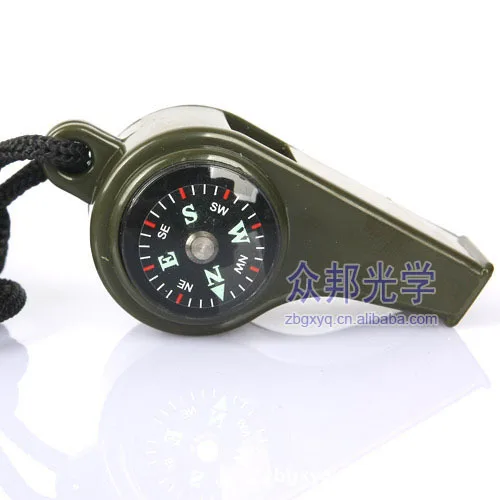 Три-в-одном многофункциональный компас-свисток Портативный Компас игрушечный компас