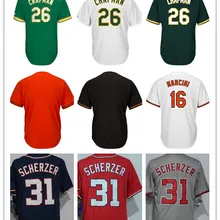 Все сшитые мужские трикотажные изделия Matt 26 Trey 16 Max Scherzer 31