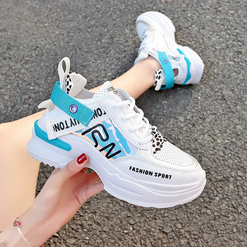 New Spring Fashion Women Casual Shoes Comfortable Platform Shoes Woman Sneakers Ladies Trainers chaussure femme