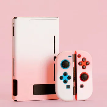 

3 In 1 Gradient Color Protective Case Cover For Nintendo Switch And Joy-Con Controller Protective Accessories