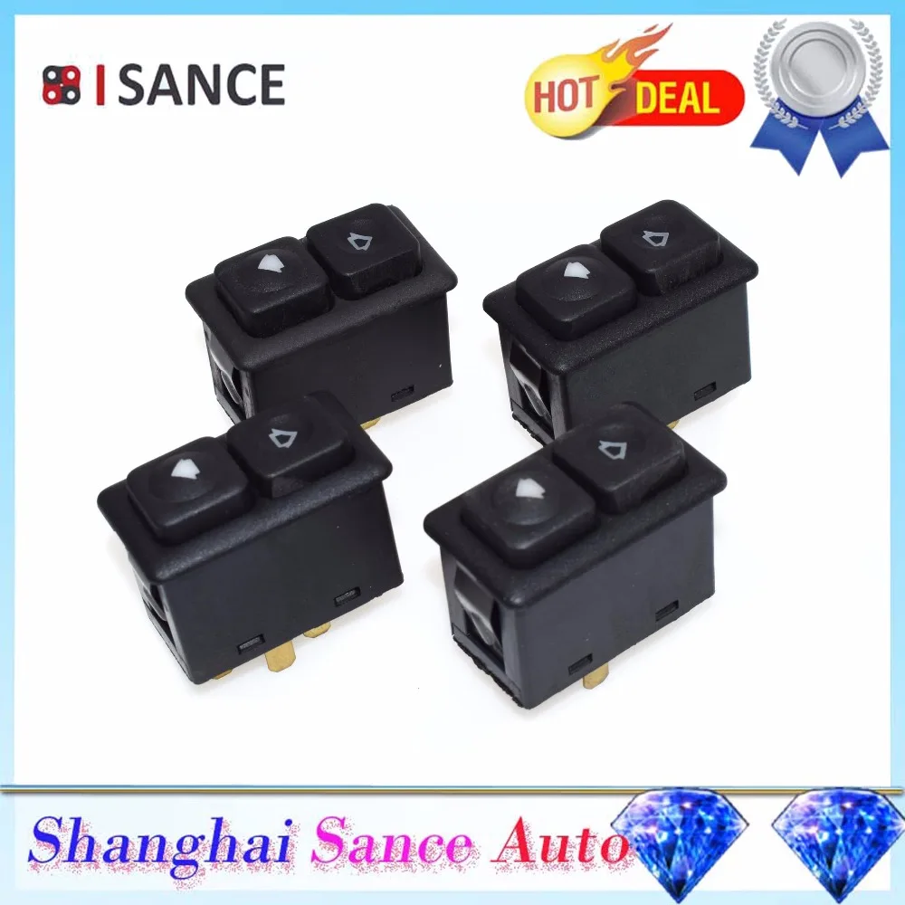New 2PCS Power Window Sunroof Switch Illuminated 61311381205//613 113 81205 For BMWS E30 E24 E28 from 09//1986