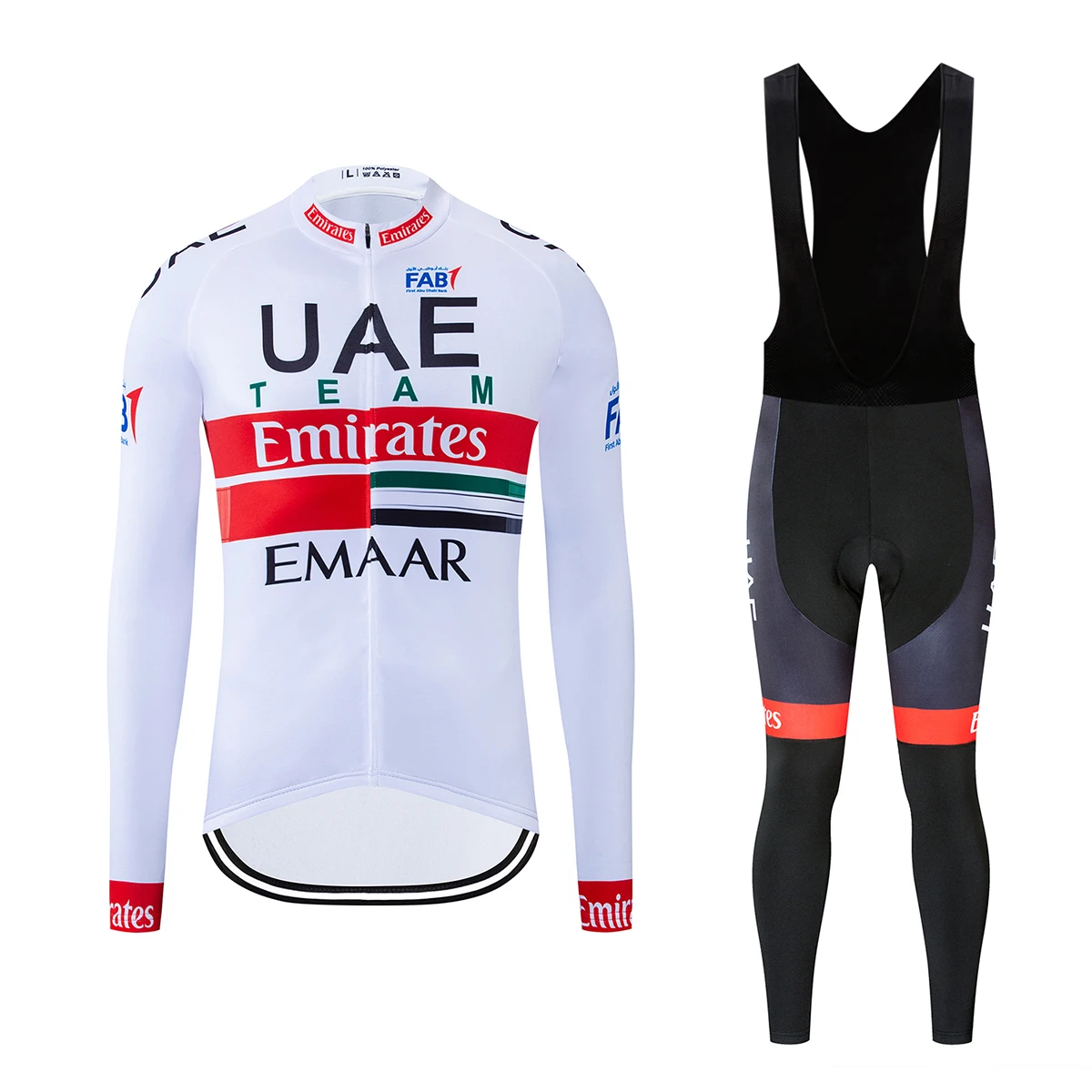 Осень ОАЭ Велоспорт Джерси Набор 12D TeamBike брюки набор Ropa Ciclismo Мужские Pro Bi Велоспорт Джерси мейло Одежда Майо Ciclismo - Цвет: Set 2