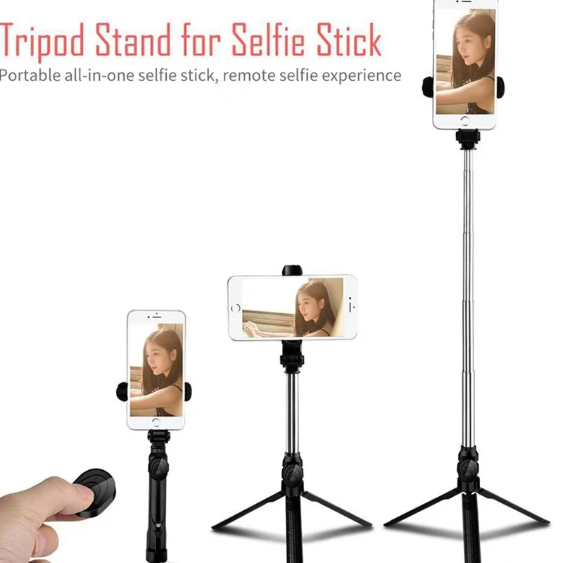 

Universal mobile phone stiSelfie Stick wire-controlled Folding Far-point Mobile Phone Self-timer Portable Plug-Play