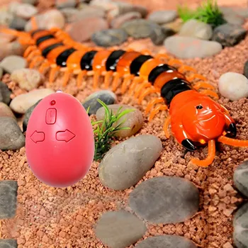 

Besegad Wireless Electric RC Remote Control Centipede Scolopendra Toy Creepy Centipede Prank Trick Joke Toy Halloween Prop Decor