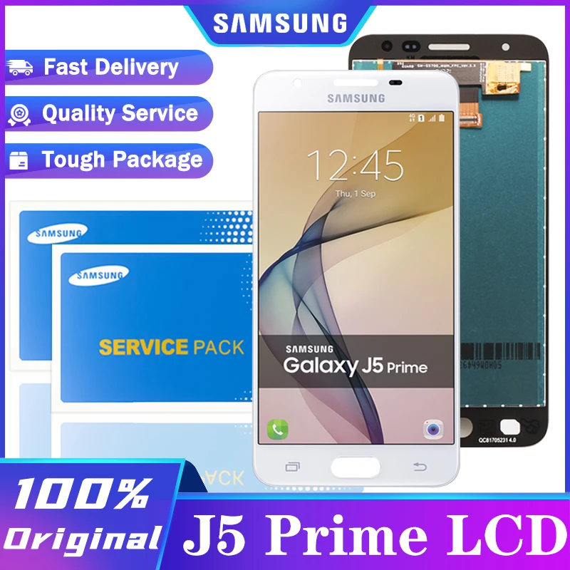 Оригинальный ЖК-дисплей 5 0 дюйма для SAMSUNG Galaxy J5 Prime G570 G570F On5 2016 G5700 дисплей с