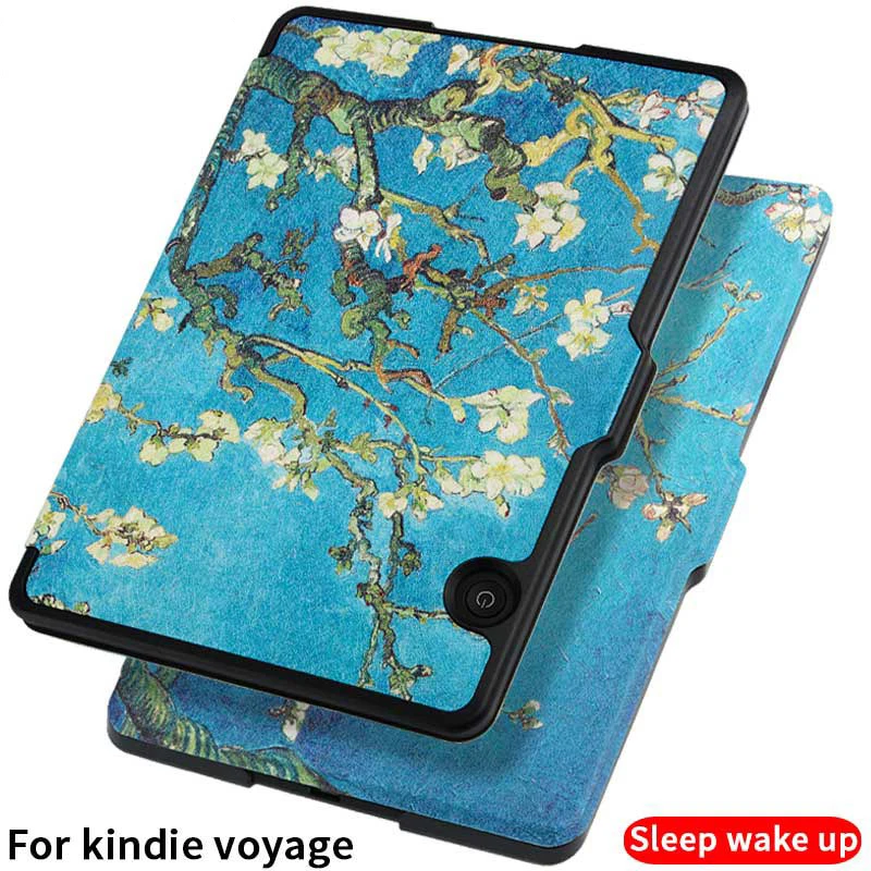 Защитный чехол для Kindle Voyage 6 дюймов Amazon корпус легкая смарт Спящая кожа модель