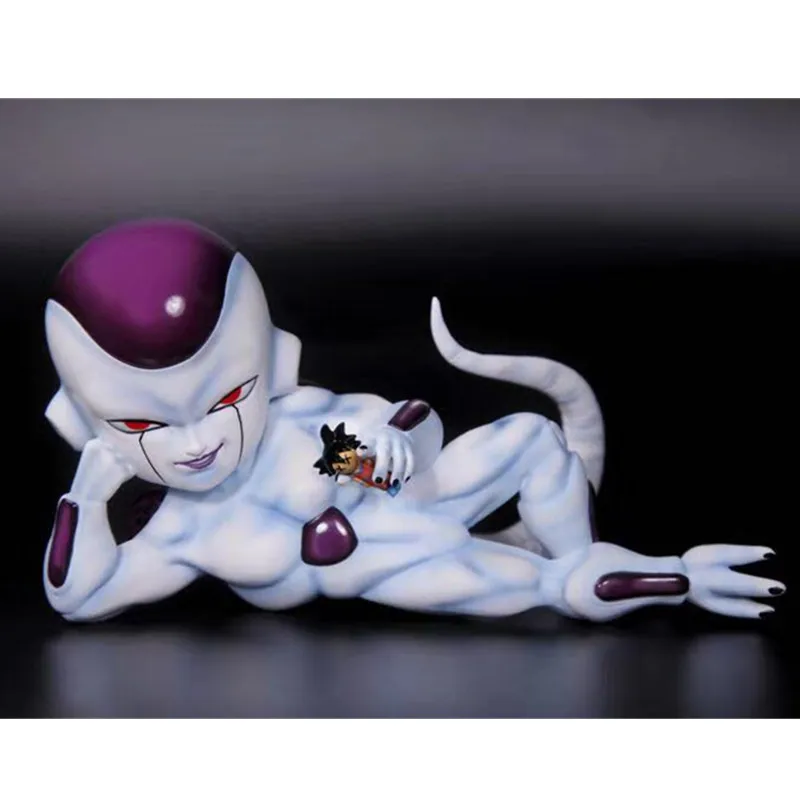 Anime Dragon Ball Z Lying Won Series Frieza GK Resin Sculpture Action Figure Collection Model Toy X3248