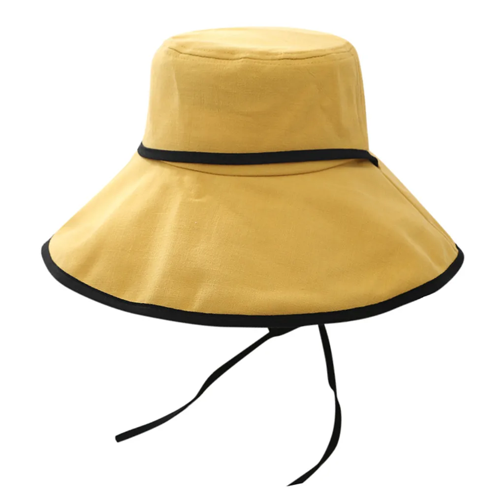 Женские шляпы с широкими полями, складная летняя пляжная одежда для защиты от солнца, женская кепка для девушек,, повседневная