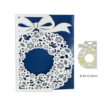 

Christmas ball metal dies cutting for scrapbooking DIY decoratieve Embossing Handwerk Template