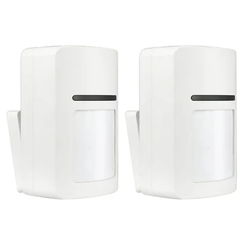 

New Arrival-Tuya Smart WiFi Infrared Detectors Motion Sensor Alarm Compatible with Tuyasmart APP Smart Life APP 2 Set