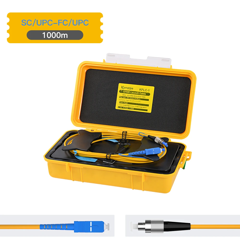 SC-UPC/FC-UPC SM 1310/1550nm OTDR мертвая зона Eliminator волокно кольца волоконно-оптический Старт