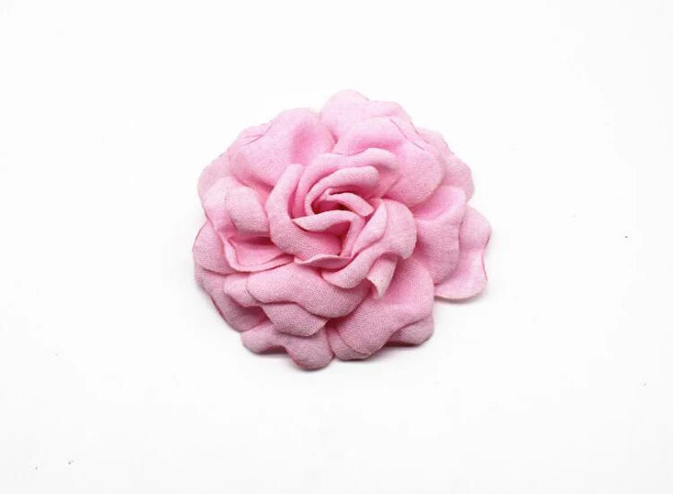 5 шт. 8 см ручной спеченный цветок Diy Одежда волос головной убор с орнаментом цветок мешок обуви аксессуары