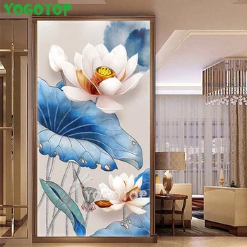 

large DIY Diamond Painting lotus dragonfly Cross Stitch mazayka Diamond Embroidery 5D Full puzzle Mosaic Room Decor YY4636