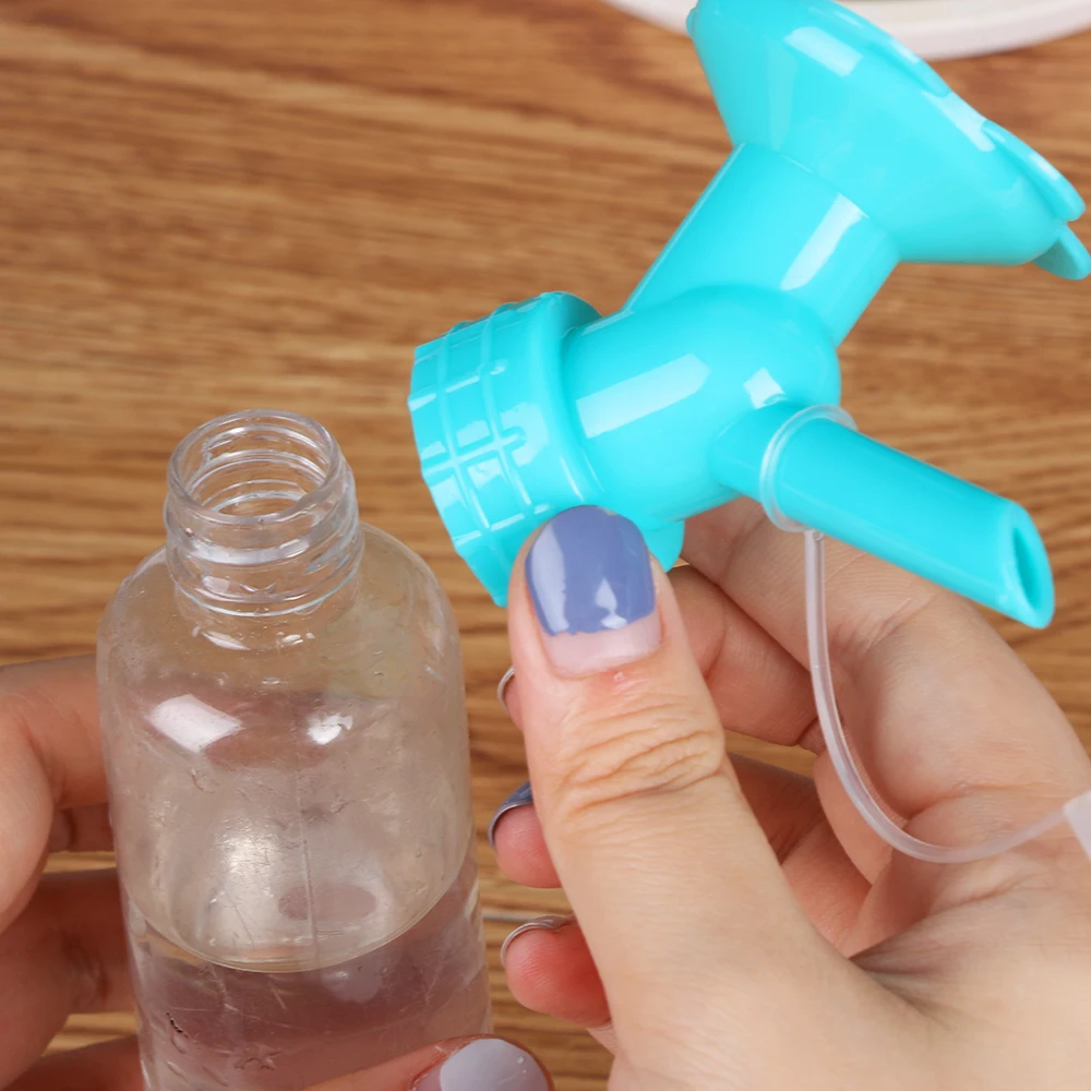 1PC Hot Sale Double-Head Plastic Sprinkler Nozzle Watering Head Potted Plant Outdoor Supplies Garden Equipment Gardening Tool