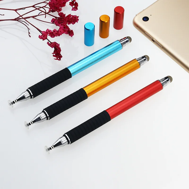 

2 in 1 Stylus Pen Touch Pen for iPad Air 2/1 10.2 Capacitive Screen Touch Pen for iPhone 11 X XR Tablet Phone PC Pen Drawing Pen