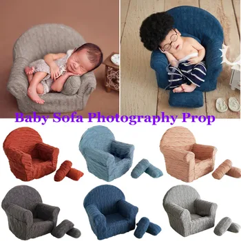 

3 Pcs/set Newborn Baby Posing Mini Sofa Arm Chair Pillows Infants Photography Props Poser Photo Accessories
