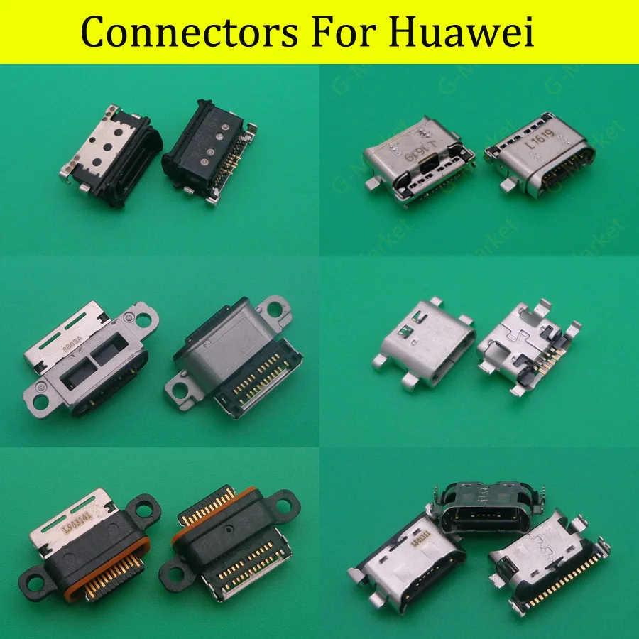 2 шт. разъем Micro usb для зарядного устройства HuaWei Mate 20 10 9 Pro Lite P Smart Plus 2019|connector|mate |