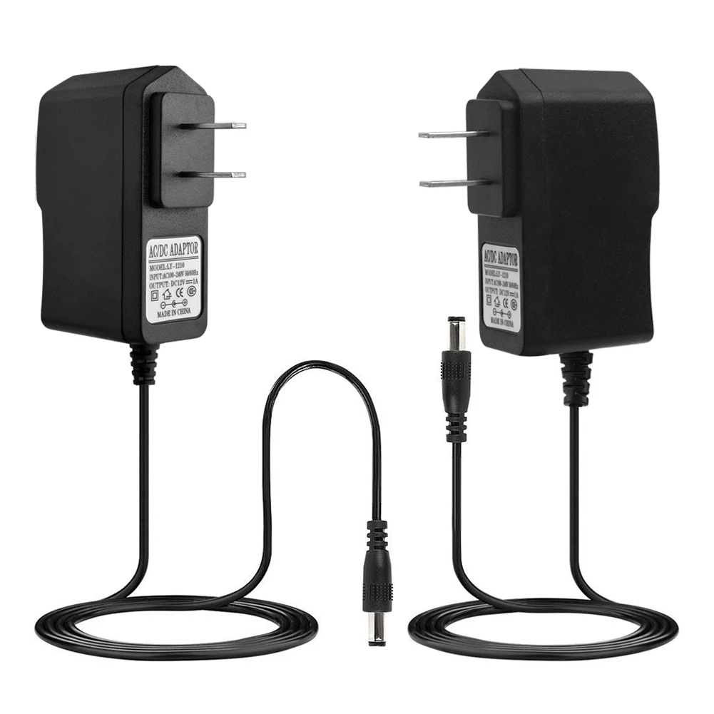 AC 110-240V DC/DC 12V 1A Питание адаптер для Светодиодный Звездная световая струна с изображением британского и американского штепсельная вилка европейского стандарта