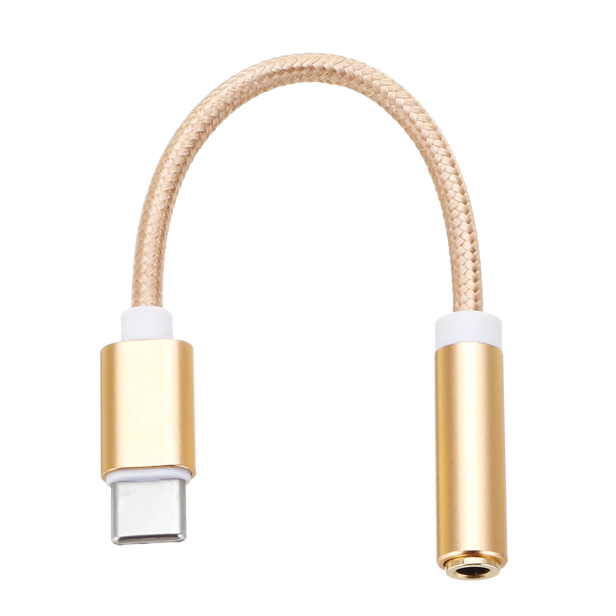 Золотой Usb адаптер Тип C до 3,5 мм аудио разъем зарядное устройство адаптер кабель для наушников для samsung S9 Usb микро кабель Prolunga Usb - Цвет: Золотой