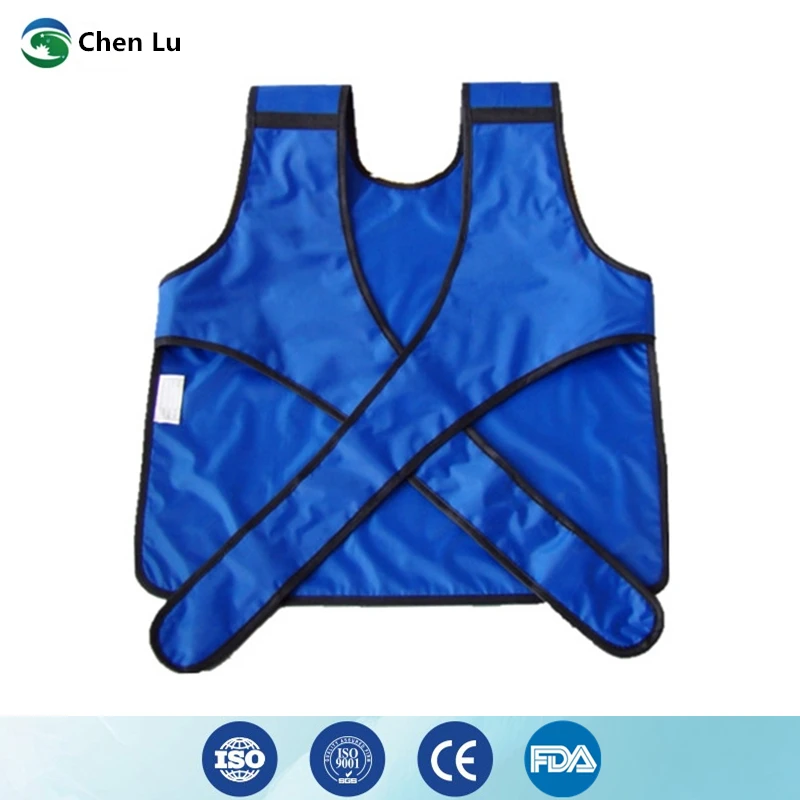 Genuine radiological protection 0.35mmpb short lead apron x-ray radiation protective high quality lead clothing