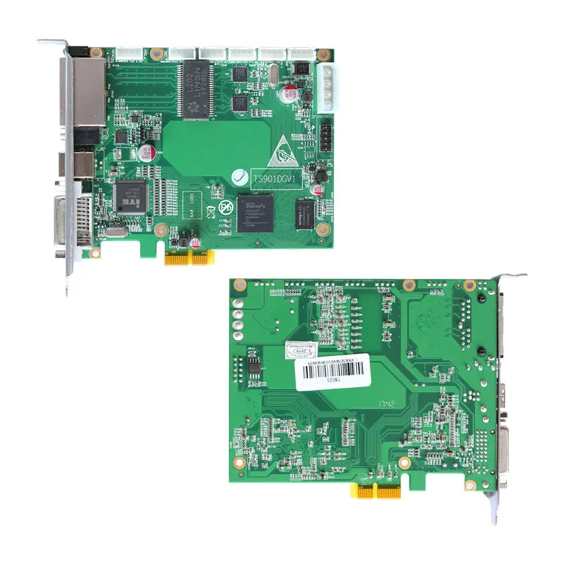 Цена по прейскуранту завода linsn TS921 TS921D dvi контроллер отправка карты может быть установлен в коробке отправки
