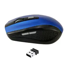 Компьютерная мышь 2,4 ГГц, 6 кнопок, 4 регулируемых уровня dpi, игровая беспроводная мышь, игровая оптическая мышь для ноутбука, Мыши с USB Приемником