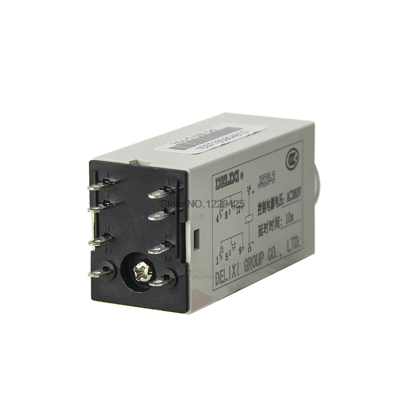 rele de atraso potencia temporizador 380 v 220 v 24 v com soquete 03