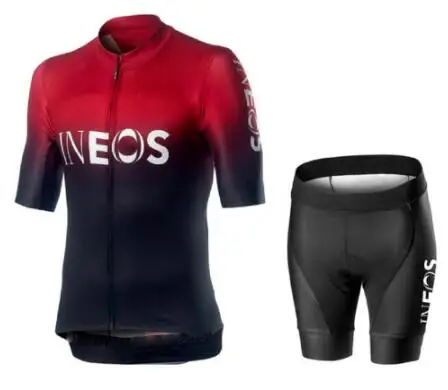INEOS одежда для команды велосипедистов 9D pad шорты трикотажный комплект для велоспорта Ropa Ciclismo быстросохнущие Мужские pro велосипедный майон Culotte