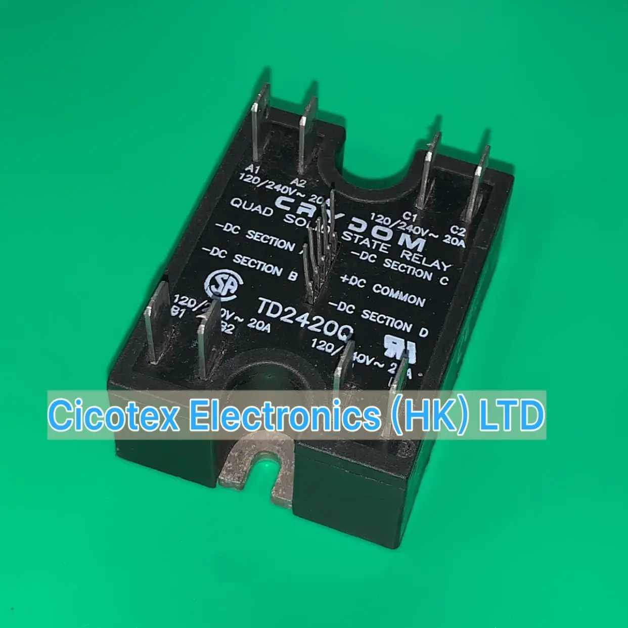 TD2420Q модуль TD 2420Q с изолированным затвором (IGBT) SSR реле SPST NO 20A 24 280V TD2420 Q