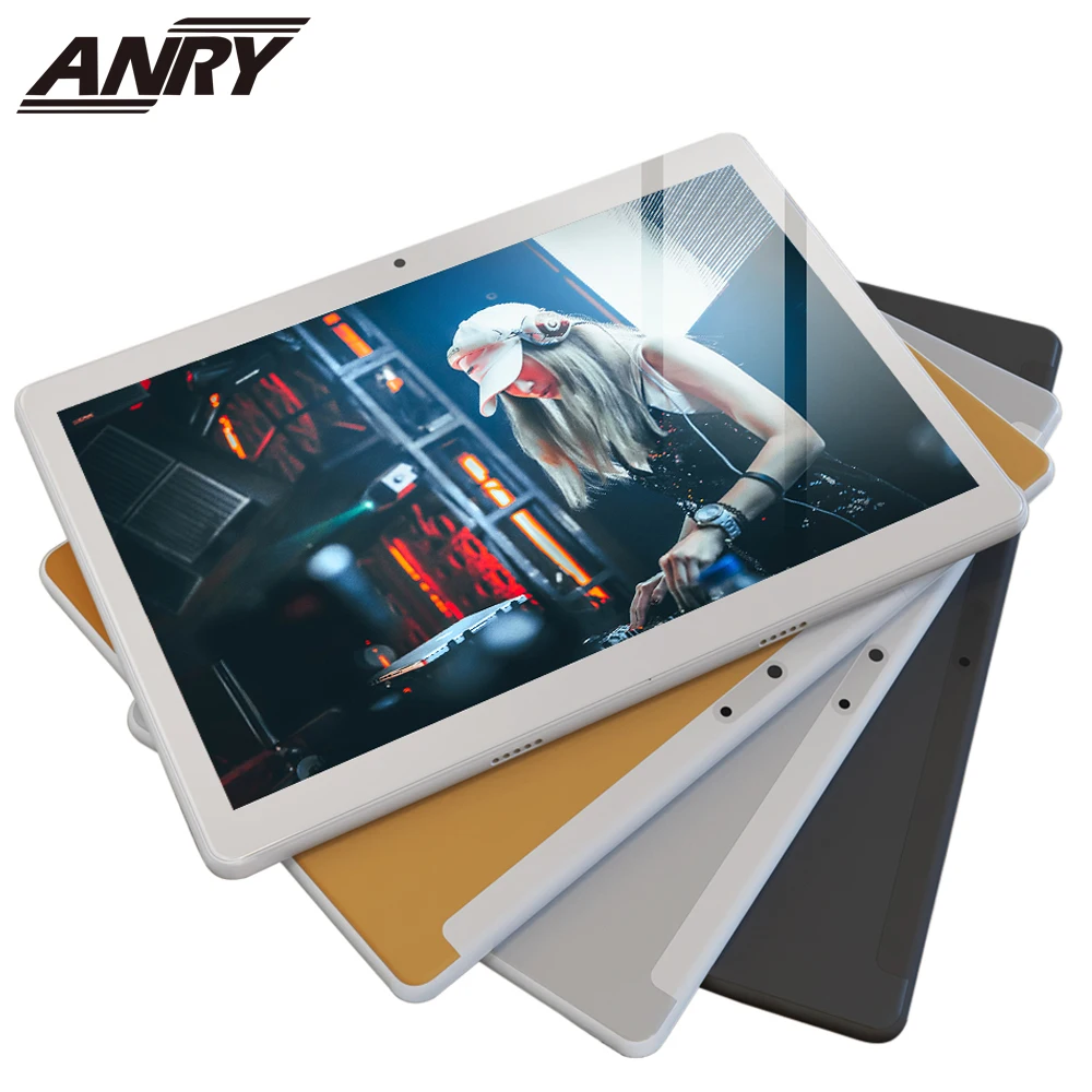 

ANRY Android 7.0 Tablet PC Google Play 4 GB RAM 64 GB Storage WiFi BT 1280x800 IPS Screen Dual Cameras RS10 Model 10 Inch