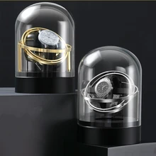 Automatic Watch Winder Box For Mechanical Watches Watch Shaker Brand Fashion Single Watch Box Rotator Luxury Transparent Glass