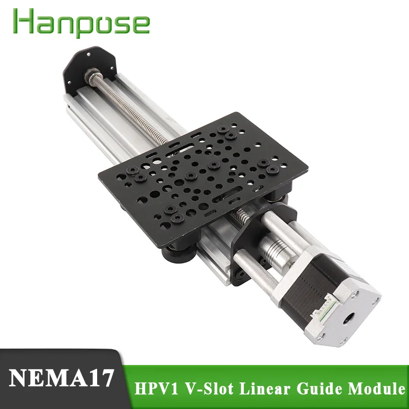 HPV1 Openbuilds (T8 свиневой винт) NEMA17 шаговый двигатель V groove линейный для 3d принтера