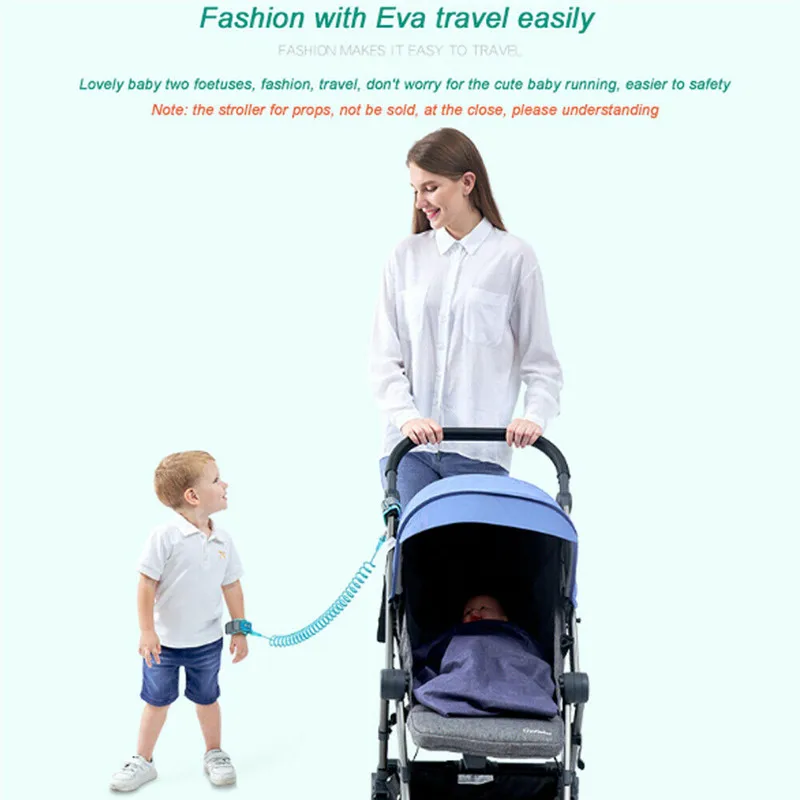 Детский поводок с защитой от потери на запястье, Поводок для детей, Детский ремень, веревка для прогулок на открытом воздухе, повязка на руку, детские ходунки