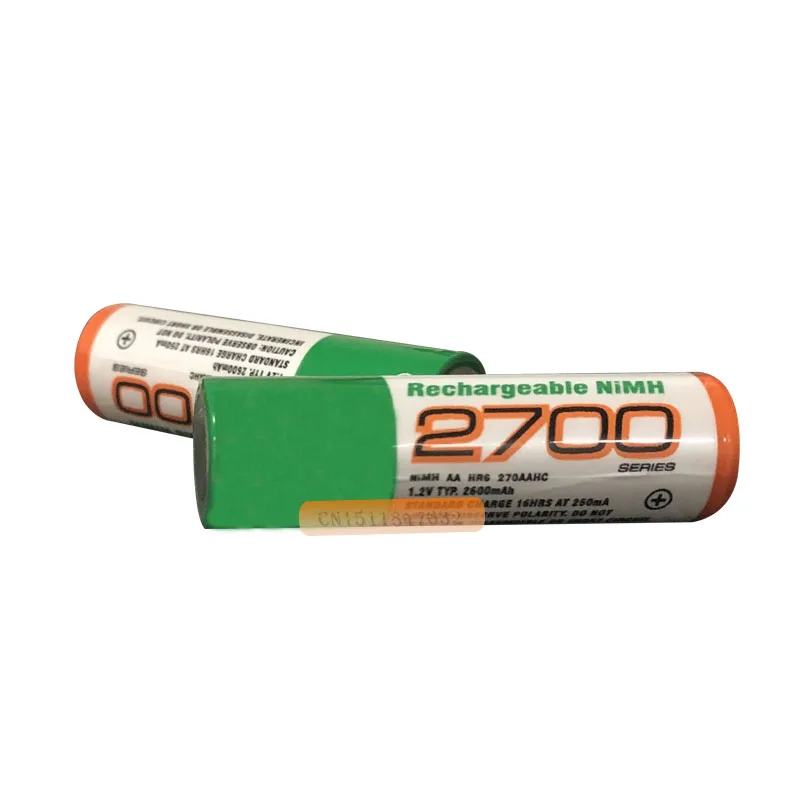 20 шт./лот, Оригинальная Аккумуляторная батарея AA 2700 mAh Ni-MH 1,2 v AA