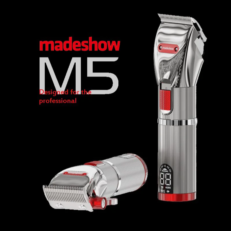 Professional M5 Hair Clipper Cordless Powerful Haircut Trimmer Top Quality Barber Cutting Machine Metal Body | Бытовая техника