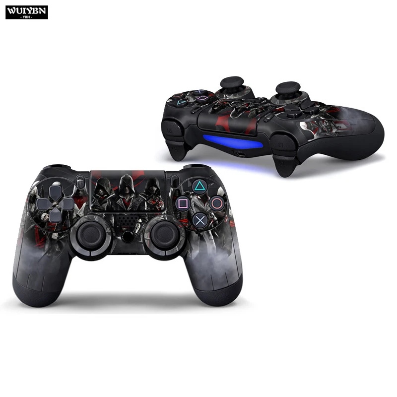 WUIYBN PS4 наклейка тонкий геймпад для PS4 контроллер SONY Dualshock 4 Playstation 4 аксессуары контроллер наклейка КОЖА - Цвет: Color 6