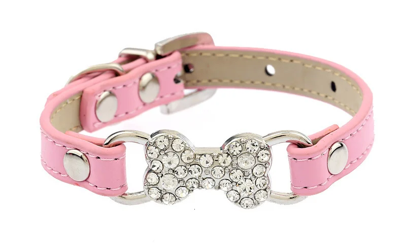 dog collar rhinestone