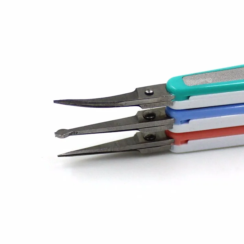 Stainless Steel Eyebrow Scissor Manicure Nail Cuticle Trimmer Nose Hair Remover Sharp Tip Curve Beauty Makeup Tool 5