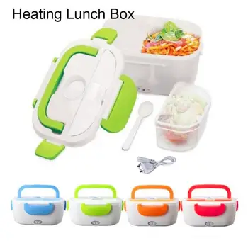 

Home Kitchen Supplies Portable Kids School Multifunctional Electric Car Plug Heating Lunch Box Food Heater Hot SWWQ