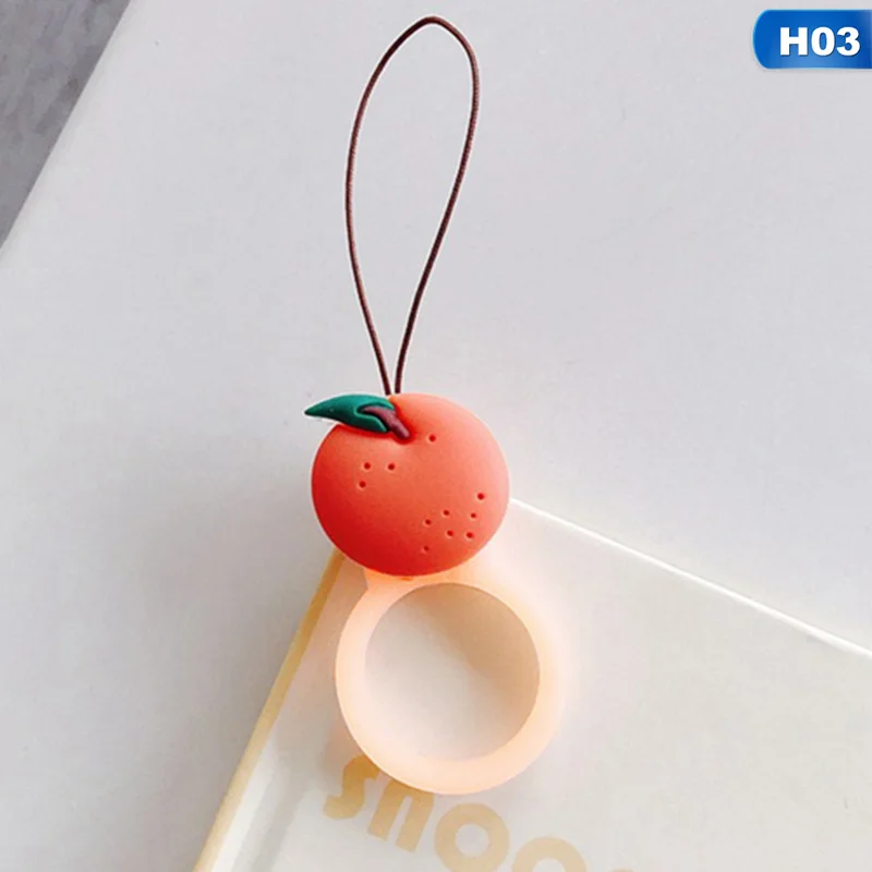 3D мультфильм Анти-потери кольцо ремешок Мобильный телефон оболочки веревка шеи милый Микки Дональд Маус для сматывания троса