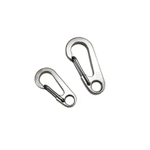 

Titanium Alloy Key Chain Stone Washing Outdoor Multifunctional Mountaineering Buckle Car Portable Travel Buckle THJ02
