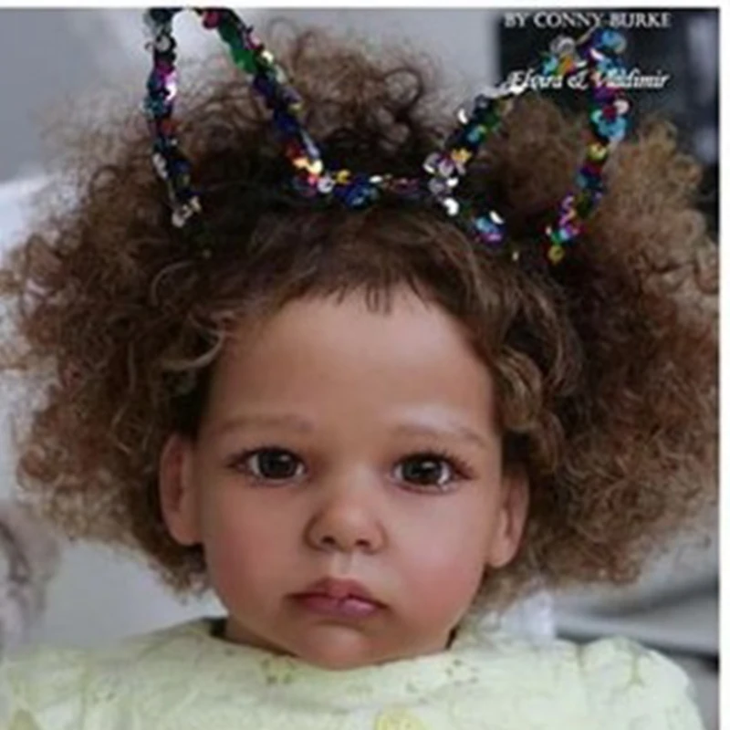 

Reborn Baby Doll 28 Inches Lifelike reborn toddler girl Vinyl Unpainted Unfinished Doll Parts DIY Blank Doll Kit
