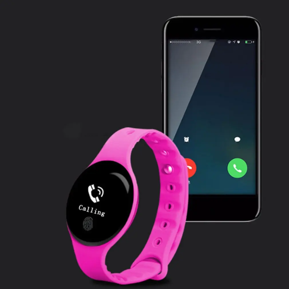 H8 Smart Bracelet Waterproof Watch Sleep Monitoring Watches alarm clock For Android Ios Compatible Pedometer Sports Wristband