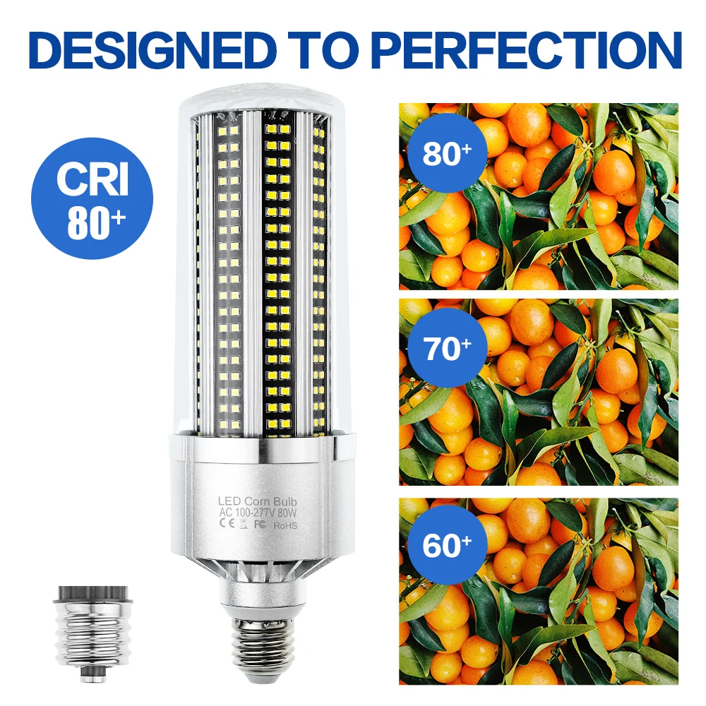 Светодиодная лампа E27 Led кукурузный светильник E39 220V Lampara 80W 100W 120W 150W 200W 110V подвал