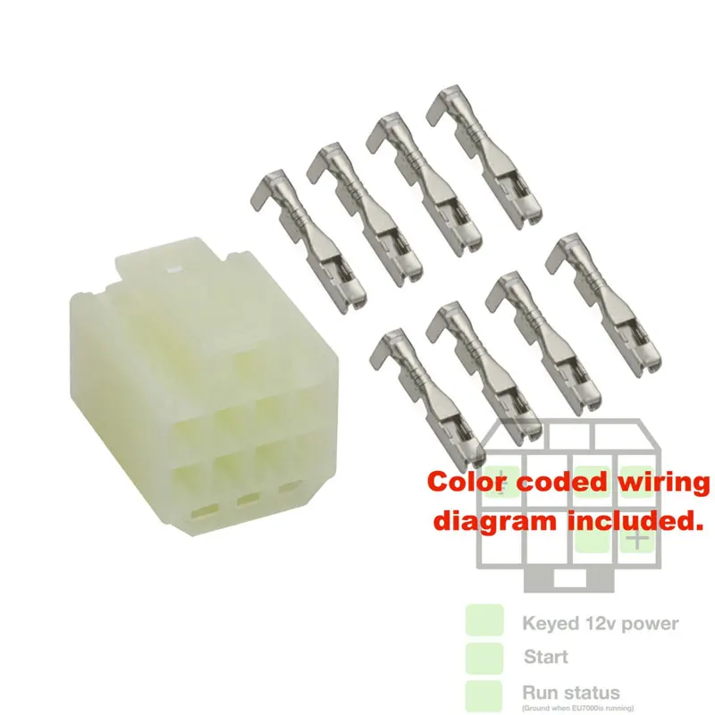 For Honda Eu7000is Remote Start Control Connector Kit Female Connector