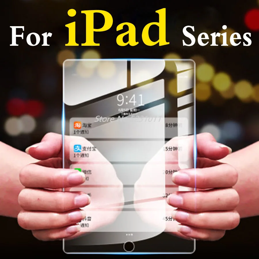 9H Защитное стекло для Ipad 2018 на Mini 1 2 3 4 5 Air Pro 9 7 2017 Защитная пленка экрана 10 Air1 Air2