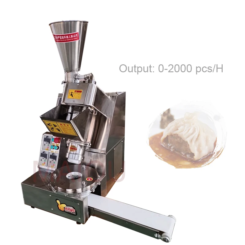 

Automatic Steamed Stuffed Bun Momo Making Machine Soup Dumpling Xiaolongbao Baozi Dimsum Maker Manufacturer