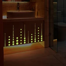 Y0047 точечные Xpress Post светящиеся наклейки на стену гостиная спальня детская комната фон украшение флуоресцентный W